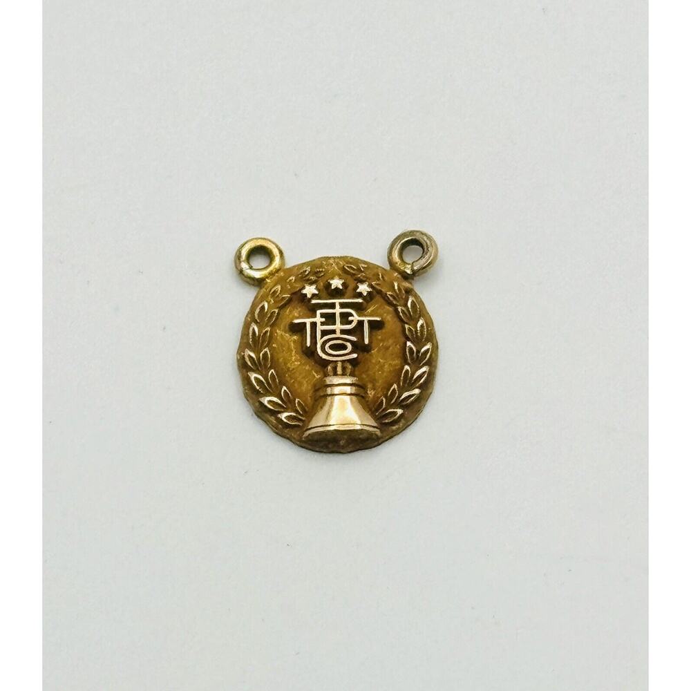 TTTP CO. California Bell Systems Telephone 10K Gold Filled Charm Pendant G1
